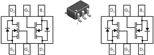 場效應(yīng)管電路圖符號