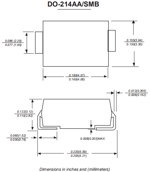 US2M二極管參數