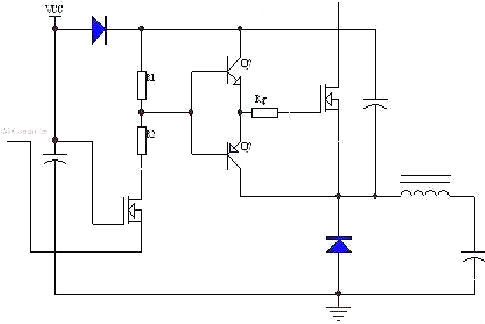 MOSFET柵極,驅動電路,PNP