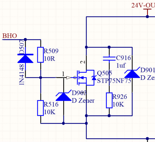 MOS管保護電路實測，分析