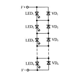 LED 燈的不同連接形式