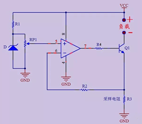 運放 MOS管 恒流電路