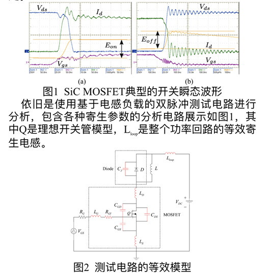 SiC MOSFET 高頻振蕩