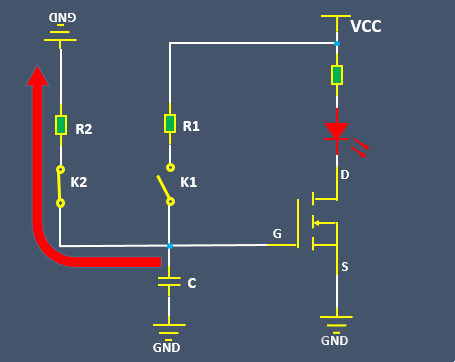 mos管 led 調光電路