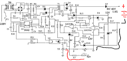 電動車充電器電路圖