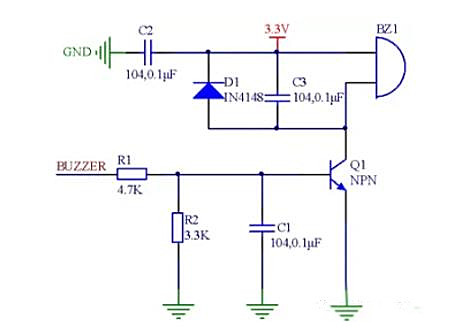 蜂鳴器驅(qū)動電路