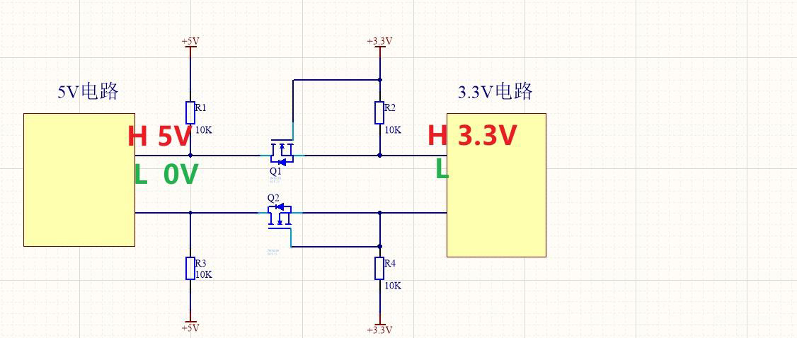 通訊電平轉換電路