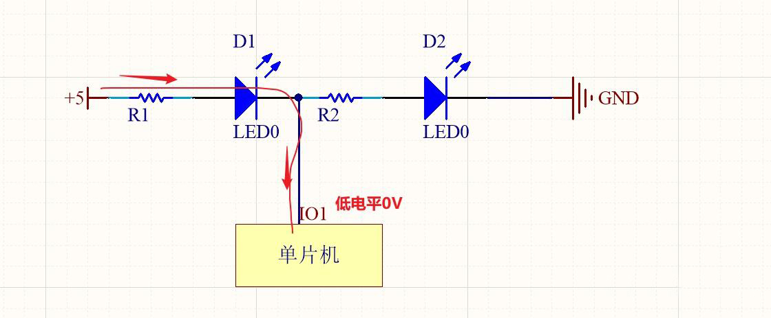 MCU控制燈